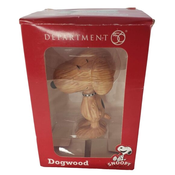 Department 56 Peanuts Snoopy By Design Dogwood Porcelain Figurine 2013 Series